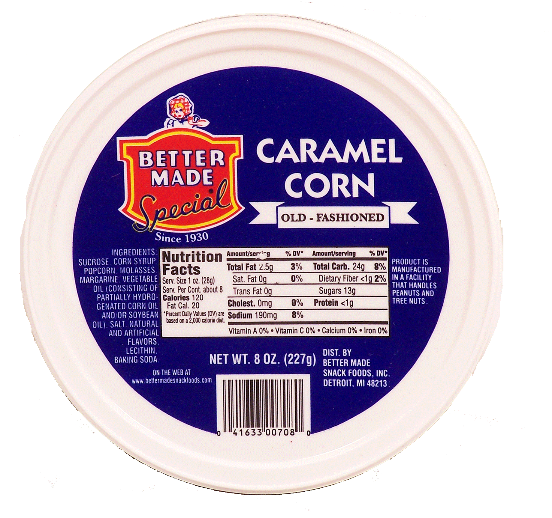 Better Made&nbsp;&nbsp;caramel corn, popped Full-Size Picture